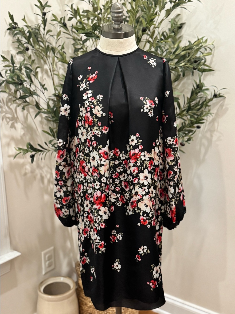 Dolce & Gabbana 2013 Silk Floral Mini Dress IT 40 Alessandra Ambrosio Worn Style